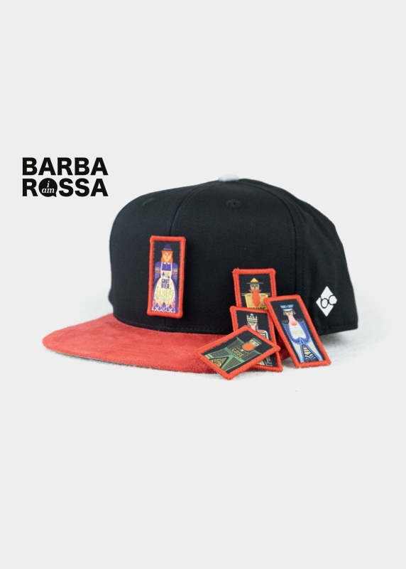 Cap "Barbarossa" - schwarz (Snapback)